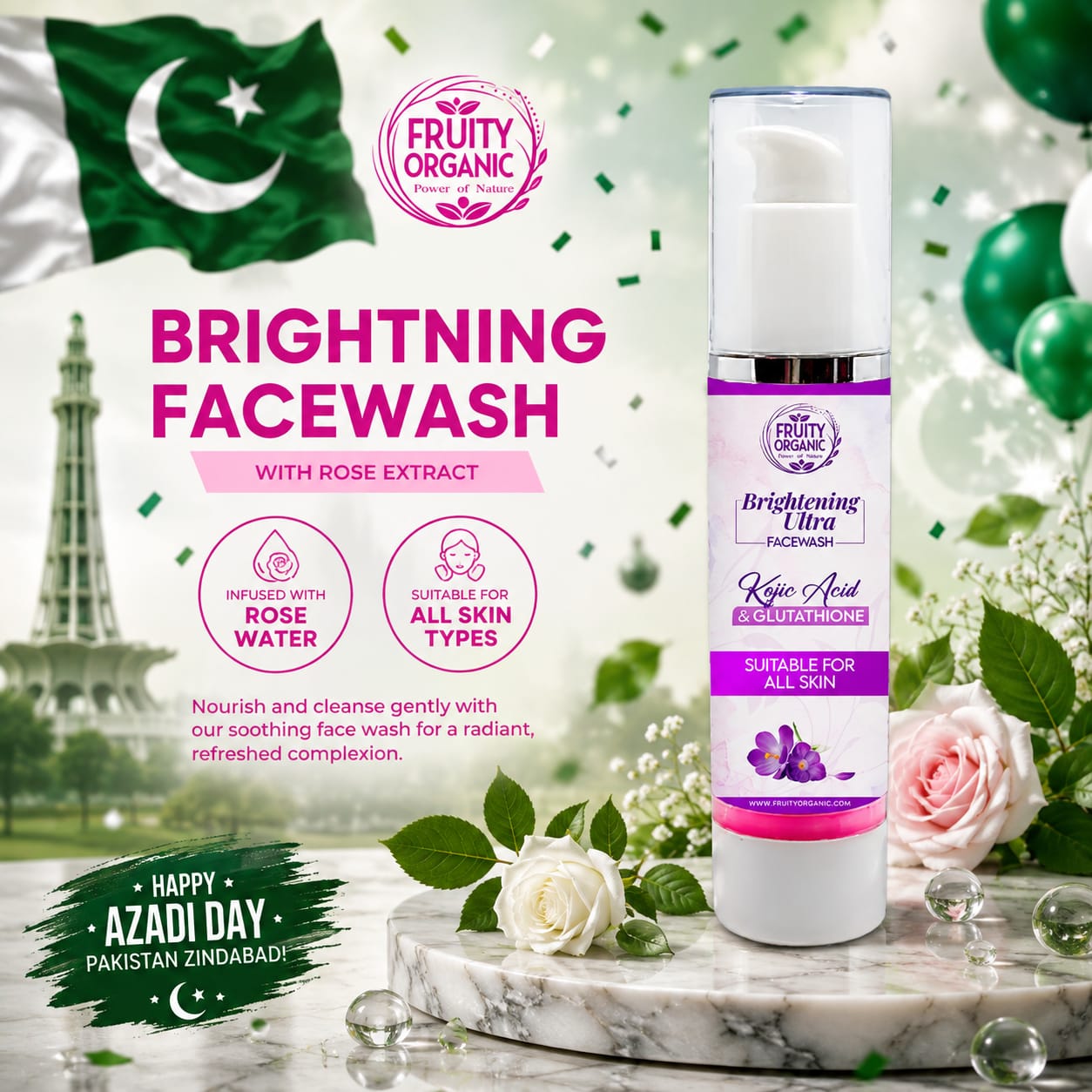 Brightening Glow Facewash