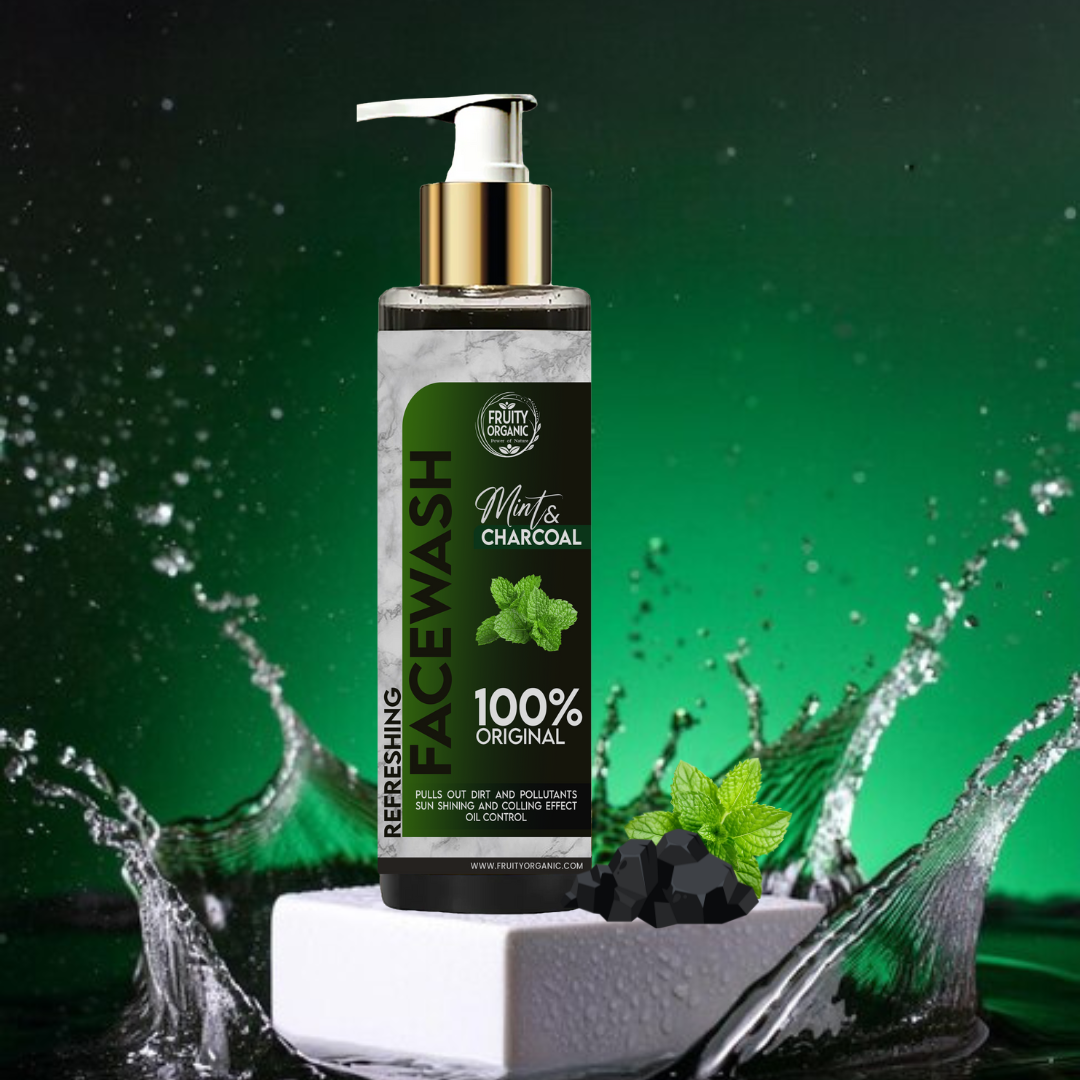 Mint & Charcoal Facewash