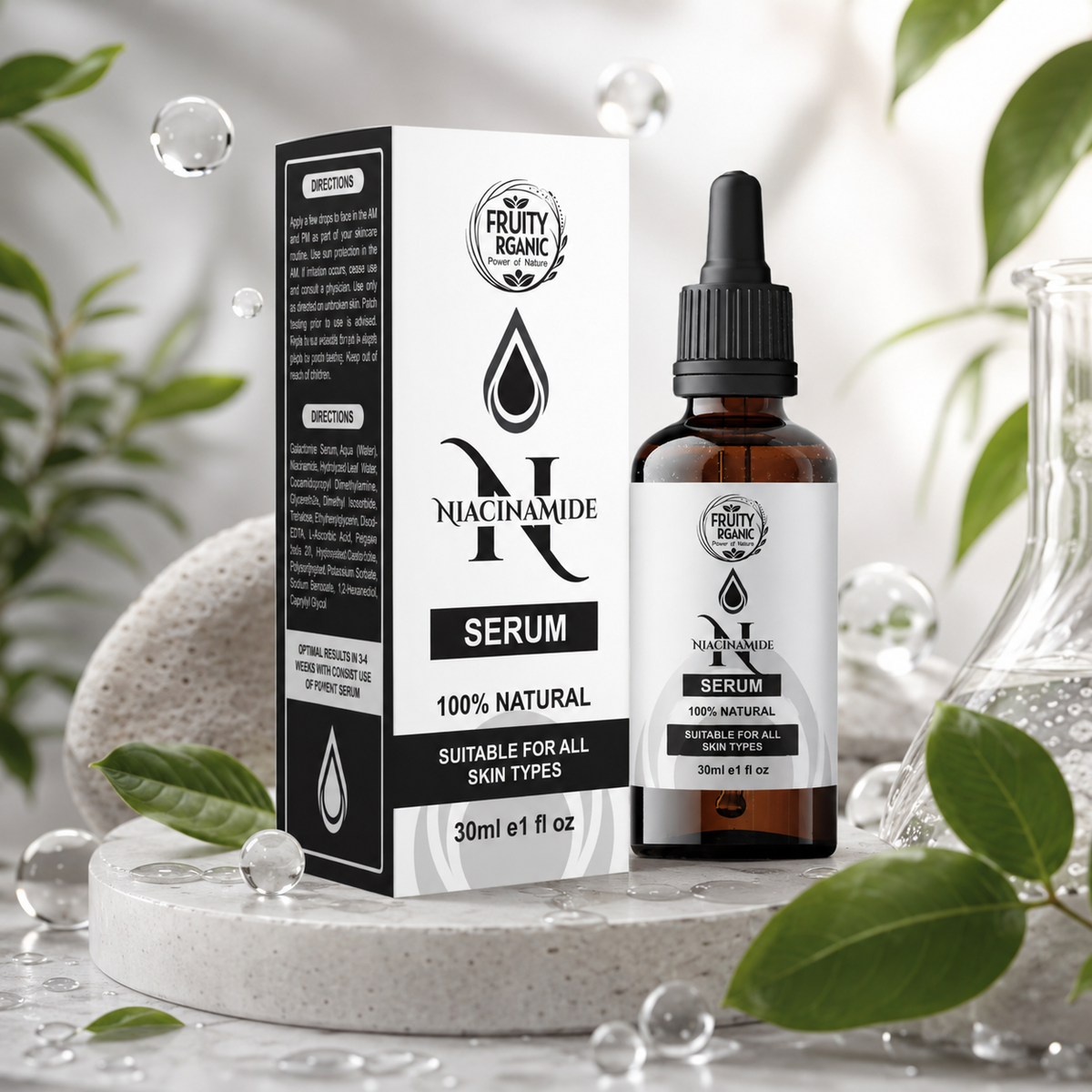 Niacinmide 10% + Zinc 1% Serum