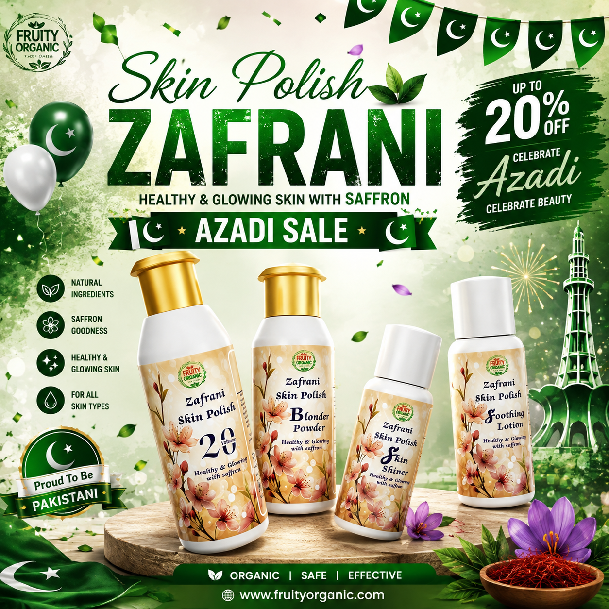 Zafrani Skin Polish 4 IN 1